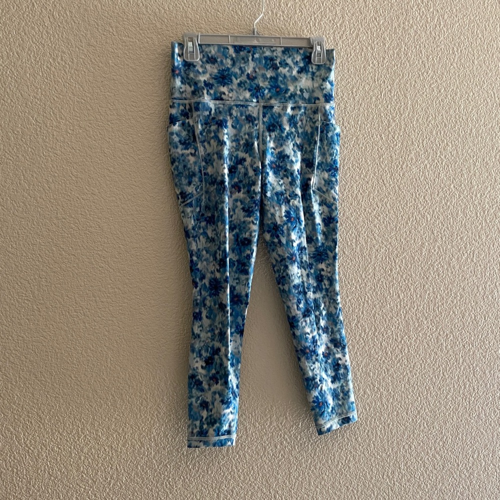 Athleta floral leggings